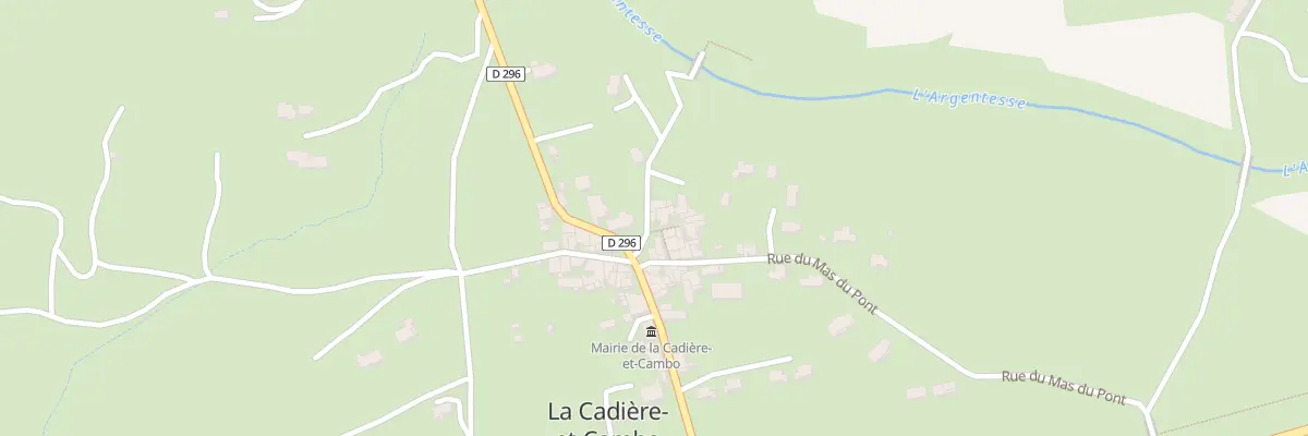 Plan du 5039 Le Village à La Cadière-et-Cambo