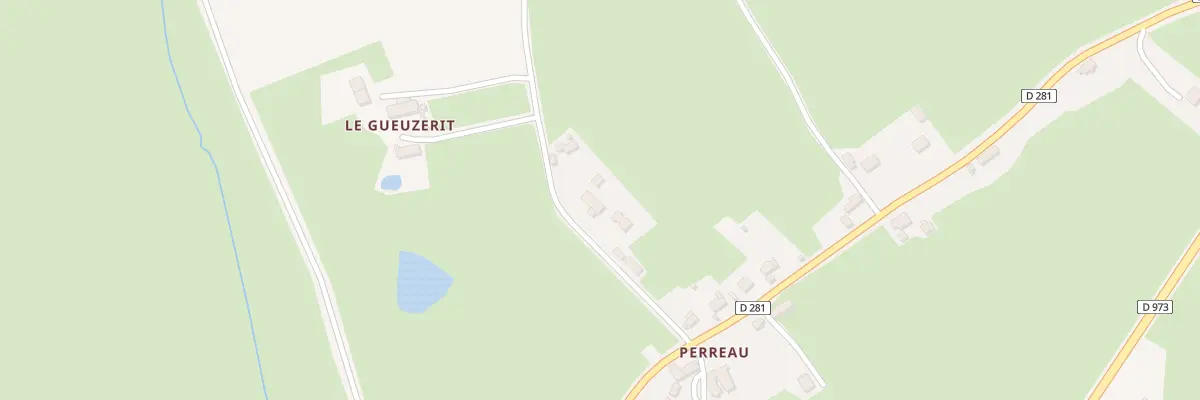 Plan du 5225 Perreau à Maltat