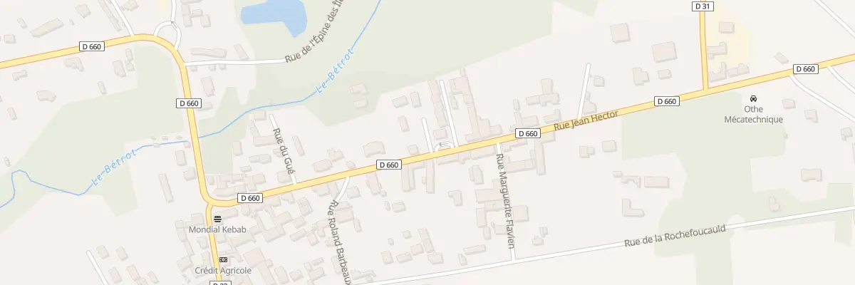 Plan du 17 Rue Jean Hector à Estissac