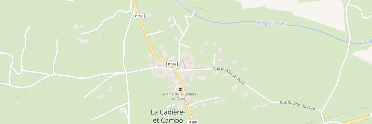 Plan du 6 Rue du Trou de Banaille à La Cadière-et-Cambo