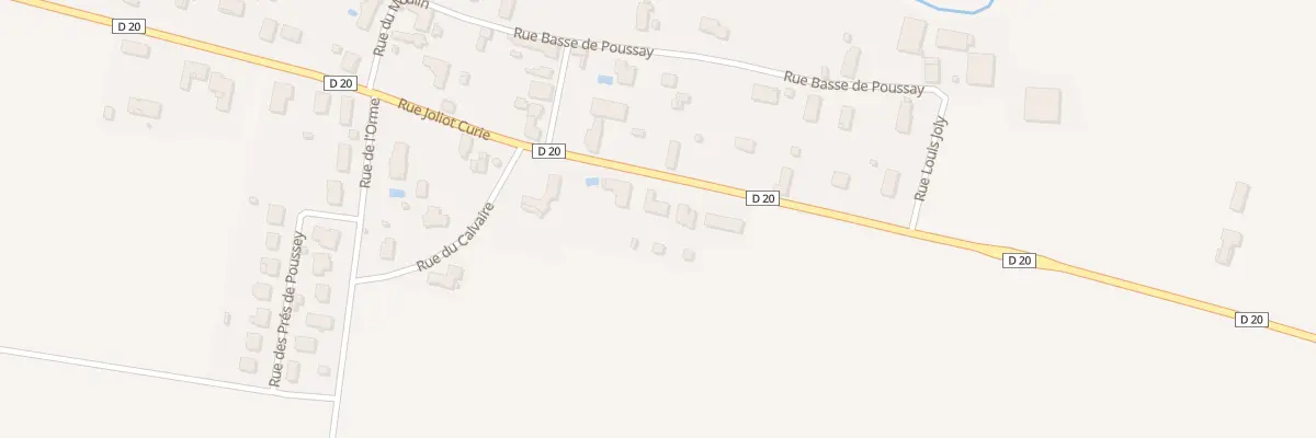 Plan du 68 Rue Joliot Curie à Maizières-la-Grande-Paroisse