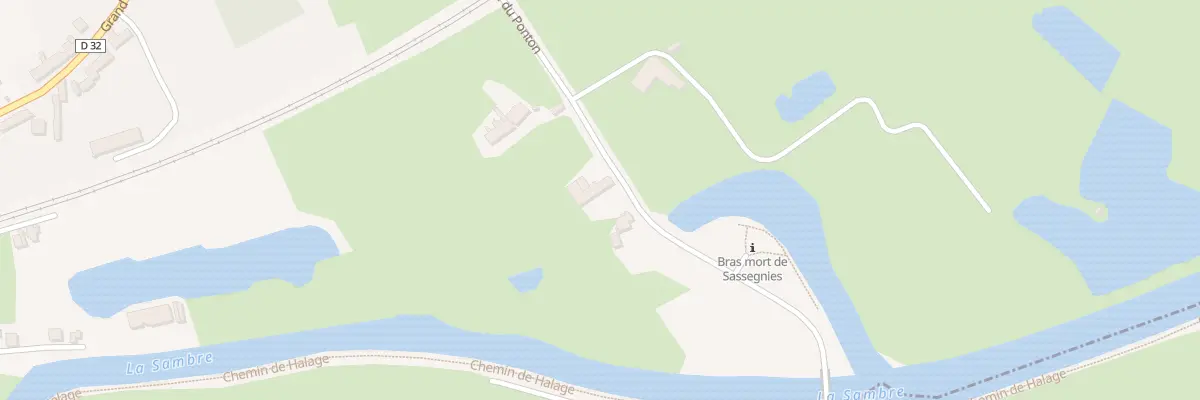 Plan du 350 Rue du Ponton à Sassegnies