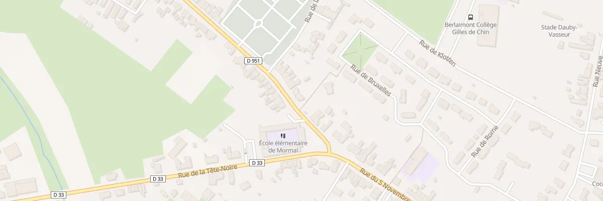 Plan du 12 Rue Wibaille Dupont à Berlaimont