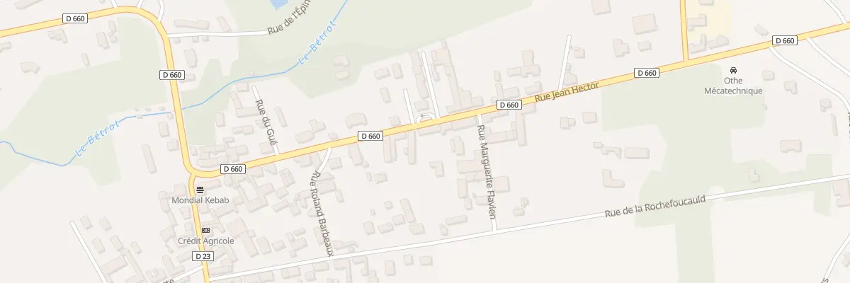 Plan du 22 Rue Jean Hector à Estissac
