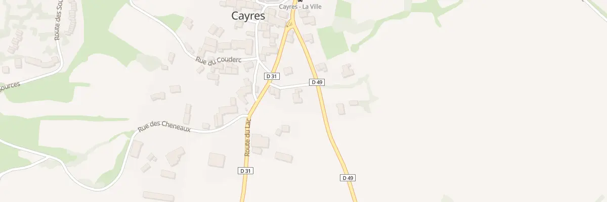 Plan du 6 Rte de l’Herm à Cayres