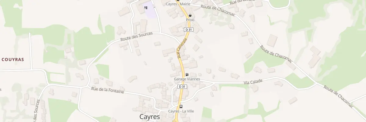 Plan du 27B Rue Centrale à Cayres