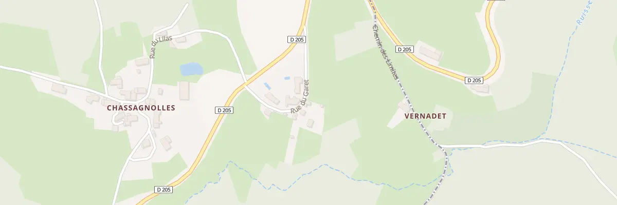 Plan du 5017 Chassagnolles à Saint-Just