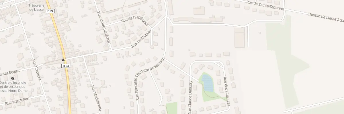 Plan du 9 Rue de la Princesse Charlotte à Liesse-Notre-Dame