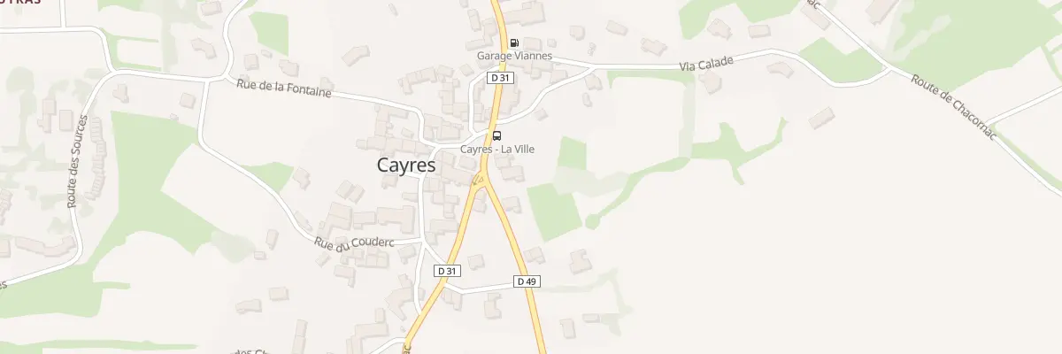 Plan du 43 Rue Centrale à Cayres