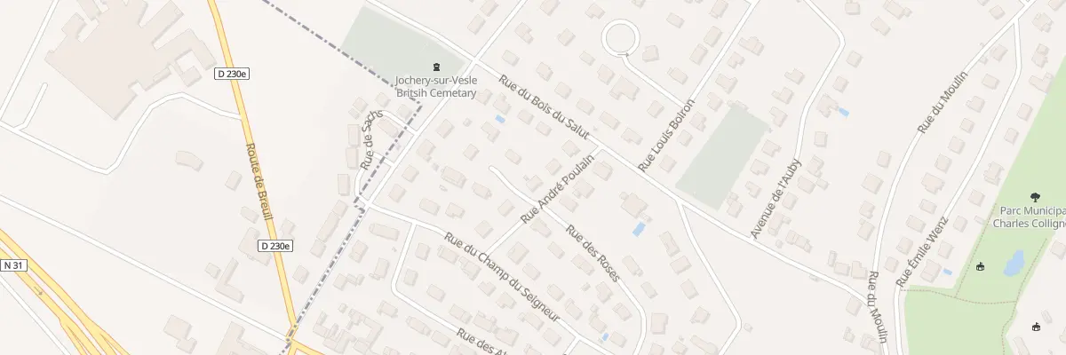 Plan du 7 Rue des Roses à Jonchery-sur-Vesle