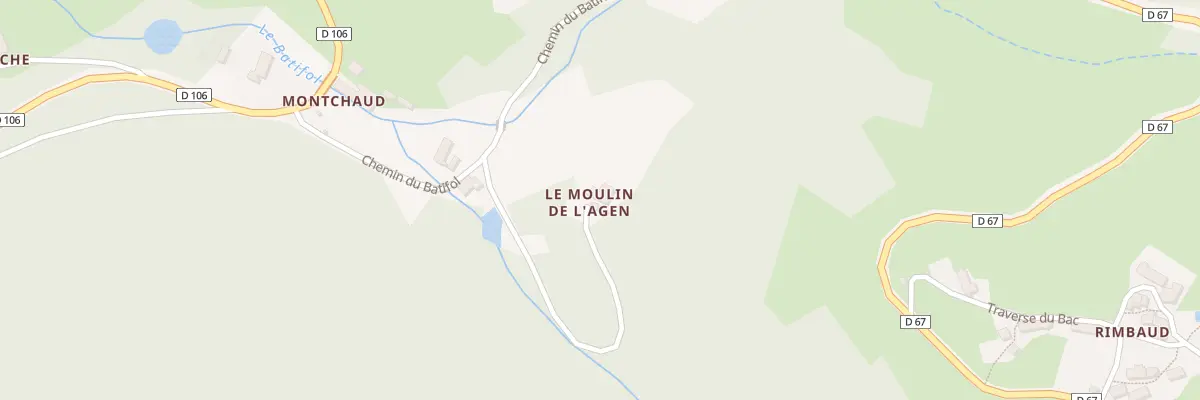 Plan du 5299 Le Moulin de l’Agen à Valcivières