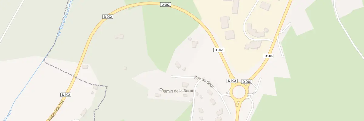 Plan du 10 Rue du Gour à Saint-Paulien