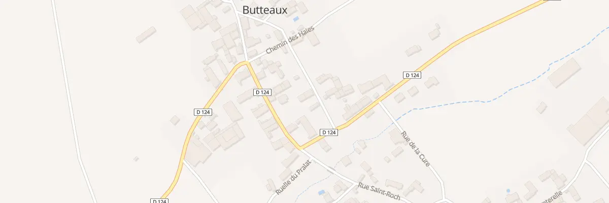 Plan du 5 Rue Fausse Bilon à Butteaux