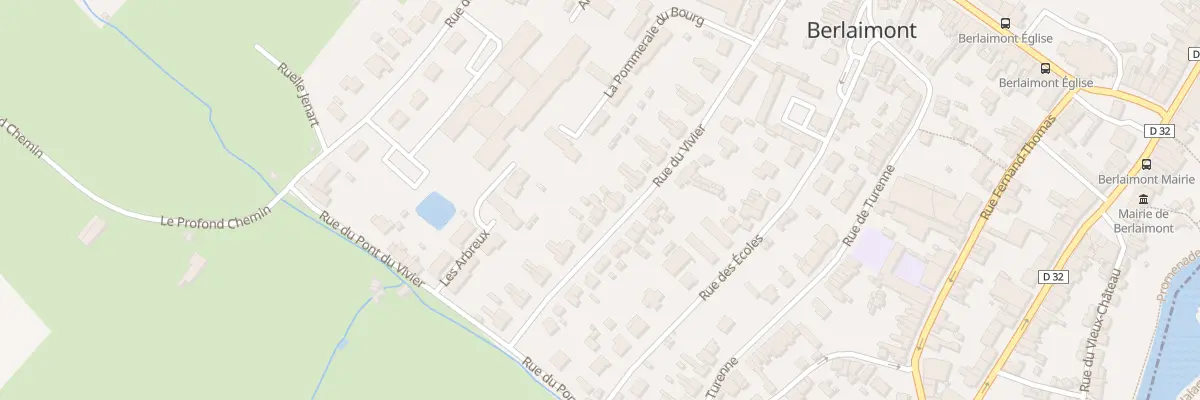 Plan du 26 Rue du Vivier à Berlaimont
