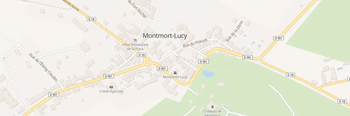 Plan du 9 Rue du Commerce à Montmort-Lucy