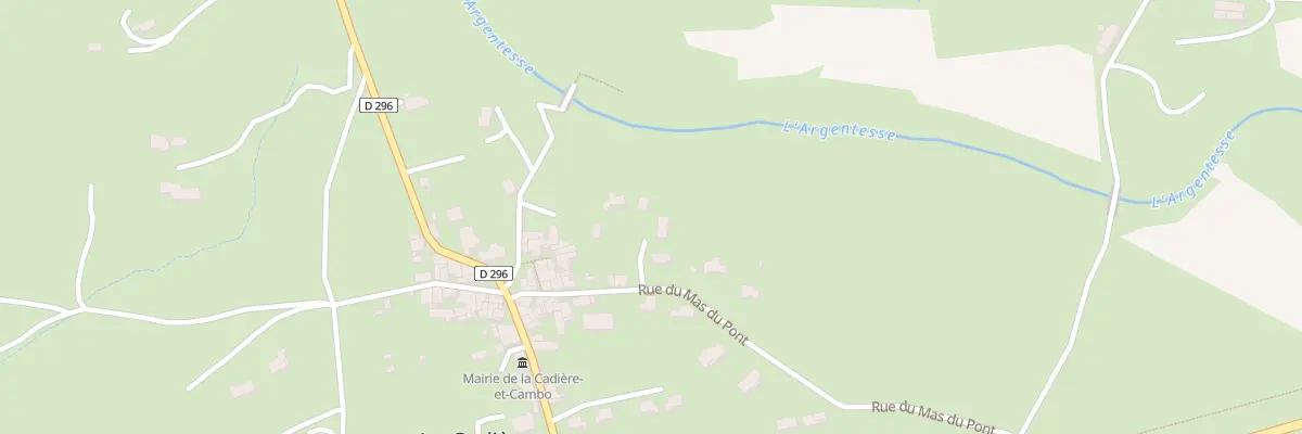 Plan du 82 Imp Les Vignaux à La Cadière-et-Cambo