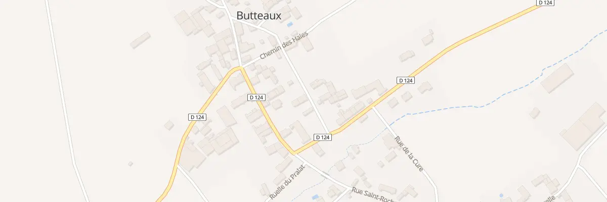 Plan du 7 Rue Fausse Bilon à Butteaux