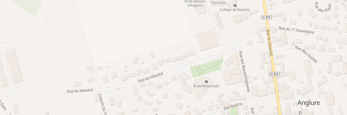 Plan du 10 Rue du Mazelot à Anglure
