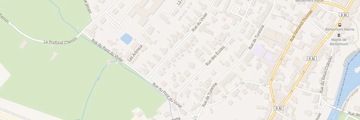Plan du 27 Rue du Vivier à Berlaimont
