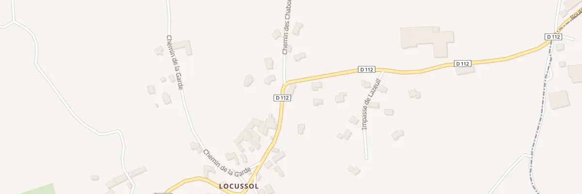 Plan du 5064 Locussol à Saint-Vidal