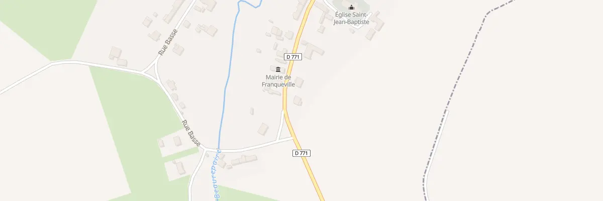 Plan du 2A Rue Principale à Franqueville