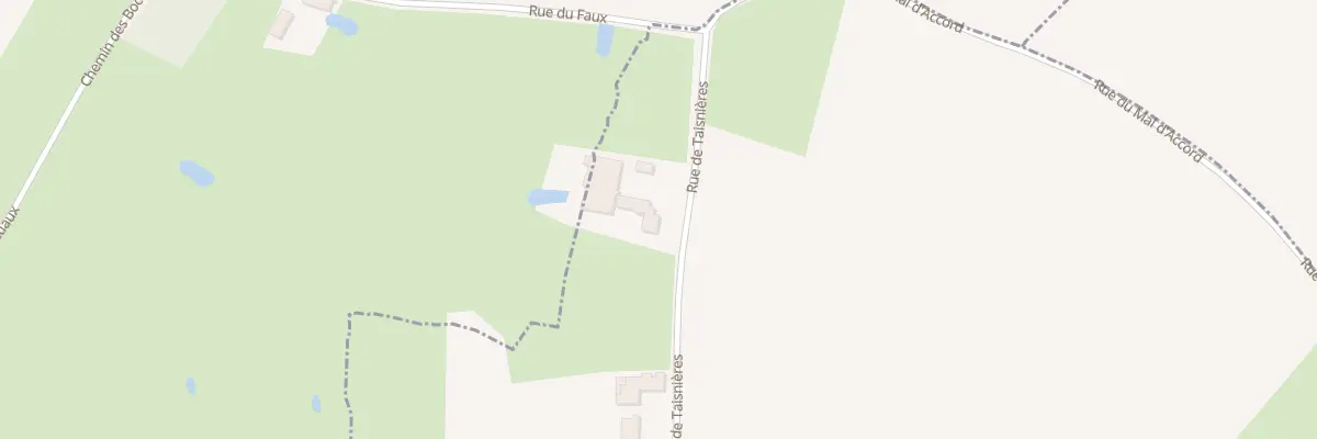 Plan du 63 Rte de Taisnieres à Grand-Fayt