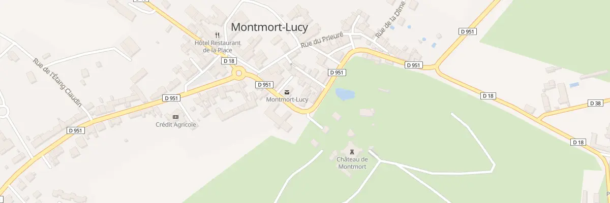 Plan du 22 Rue de la Libération à Montmort-Lucy