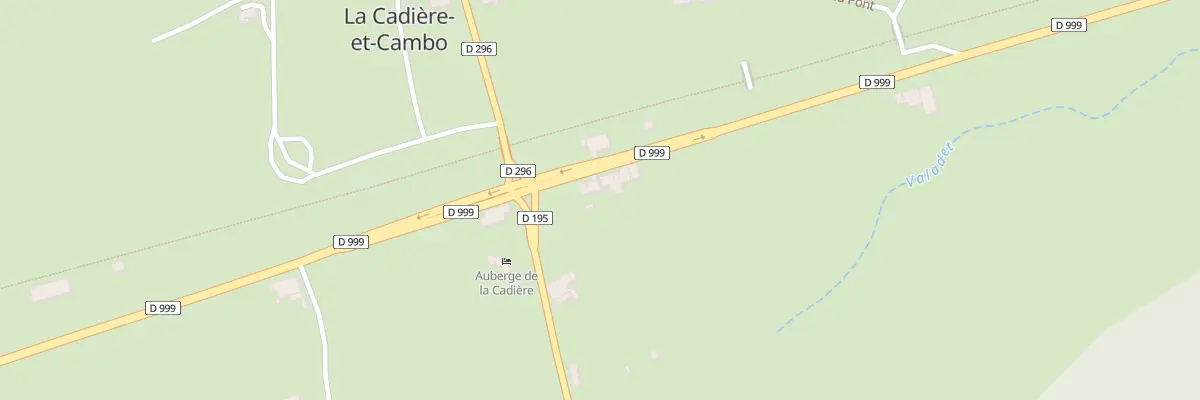 Plan du 5055 Les Pradets à La Cadière-et-Cambo