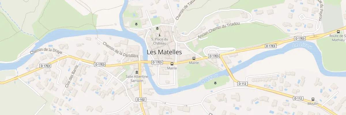 Plan du 1 Rue du Jeu de Ballon aux Matelles