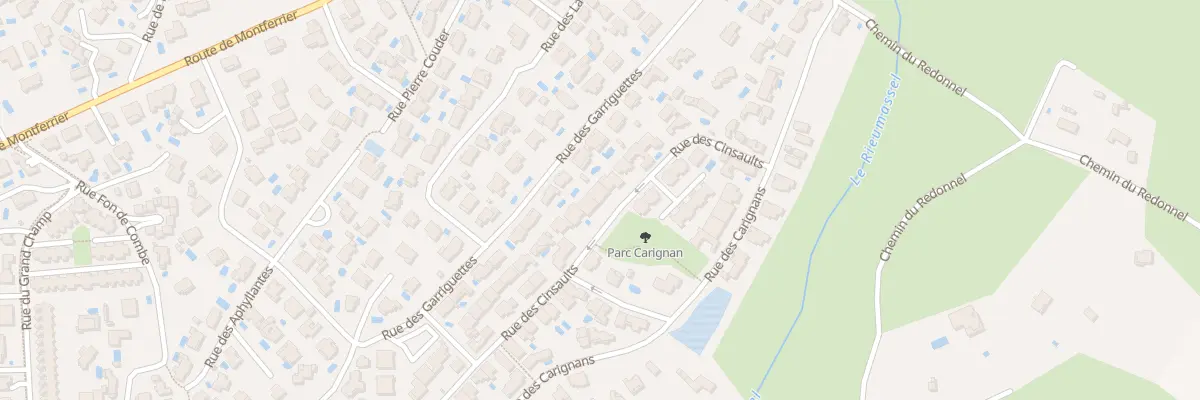 Plan du 193 Rue des Cinsaults à Grabels