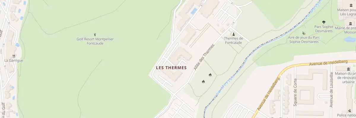 Plan du 1112 All des Thermes à Juvignac