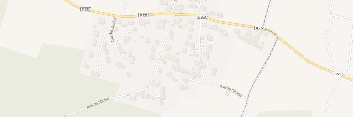 Plan du 5 Rue de l’Etang à Œuilly