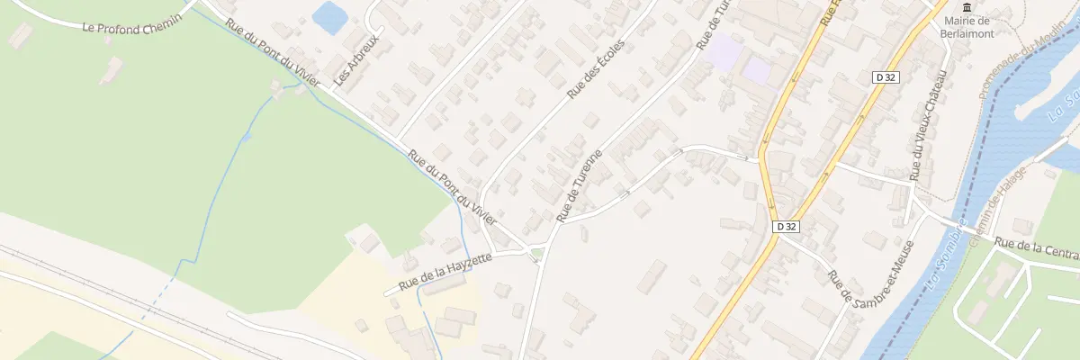 Plan du 56 Rue de Turenne à Berlaimont