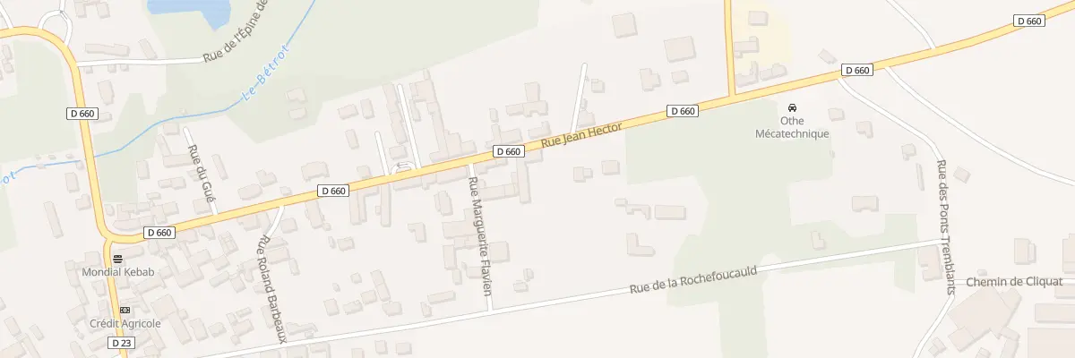 Plan du 30 Rue Jean Hector à Estissac