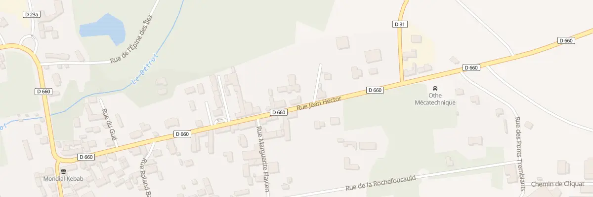 Plan du 27 Rue Jean Hector à Estissac