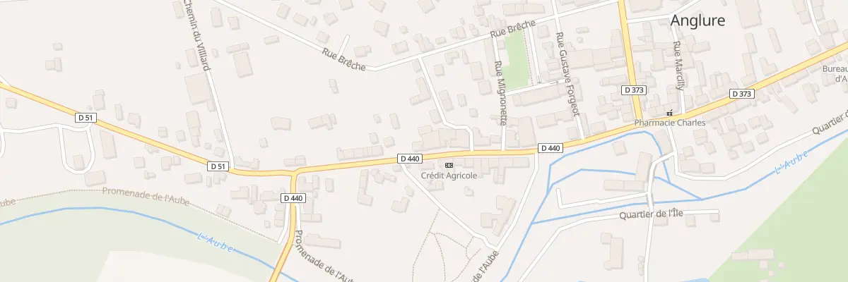 Plan du 22 Rue de la Gare à Anglure