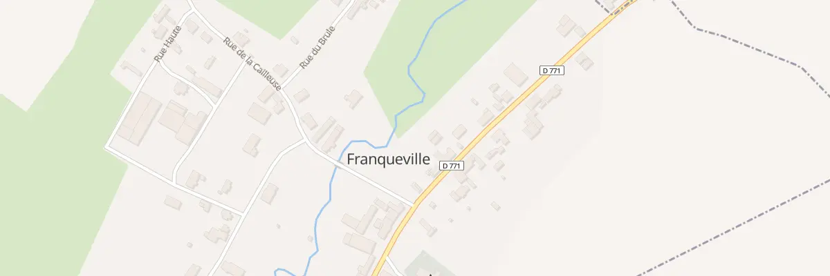 Plan du 21 Rue Principale à Franqueville