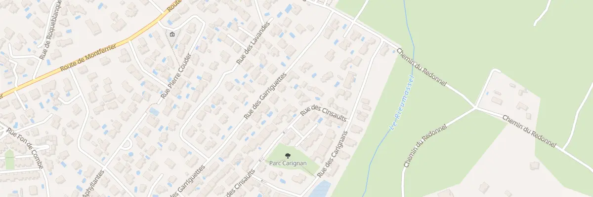 Plan du 267 Rue des Cinsaults à Grabels