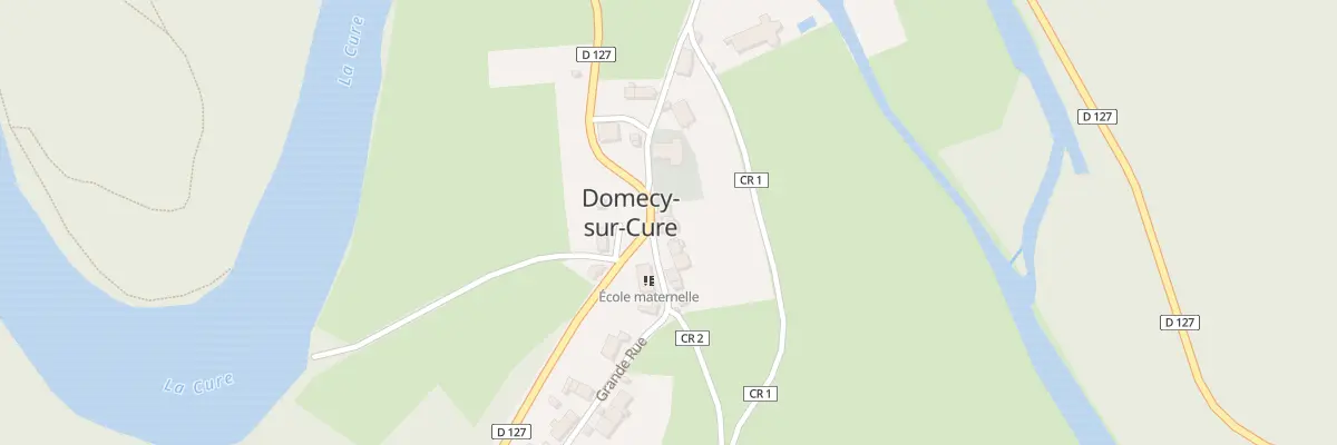 Plan du 1 Gr Grande Rue à Domecy-sur-Cure