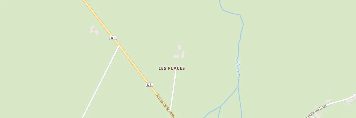 Plan du 42 Les Places à Rémilly