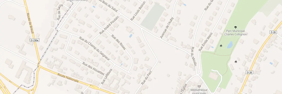 Plan du 15 Rue du Parc à Jonchery-sur-Vesle
