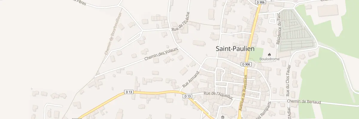 Plan du 9007 Rue de l’Anyade à Saint-Paulien