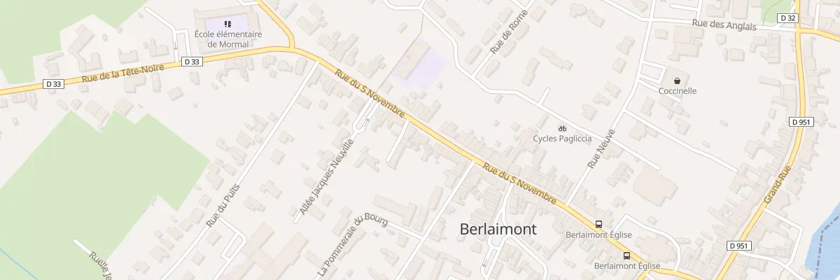 Plan du 61 Rue du 5 Novembre à Berlaimont