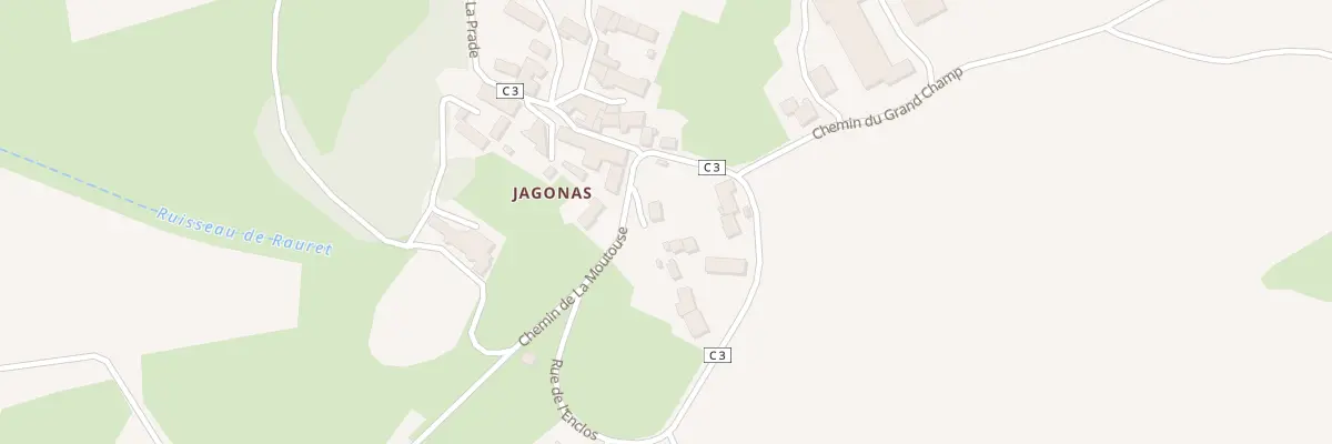 Plan du 5137A Jagonas à Rauret