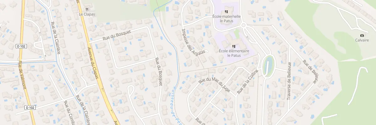 Plan du 94 Imp des Argalas à Saint-Gély-du-Fesc