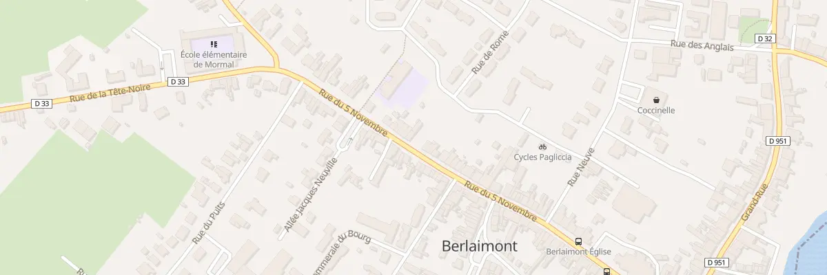 Plan du 54 Rue du 5 Novembre à Berlaimont