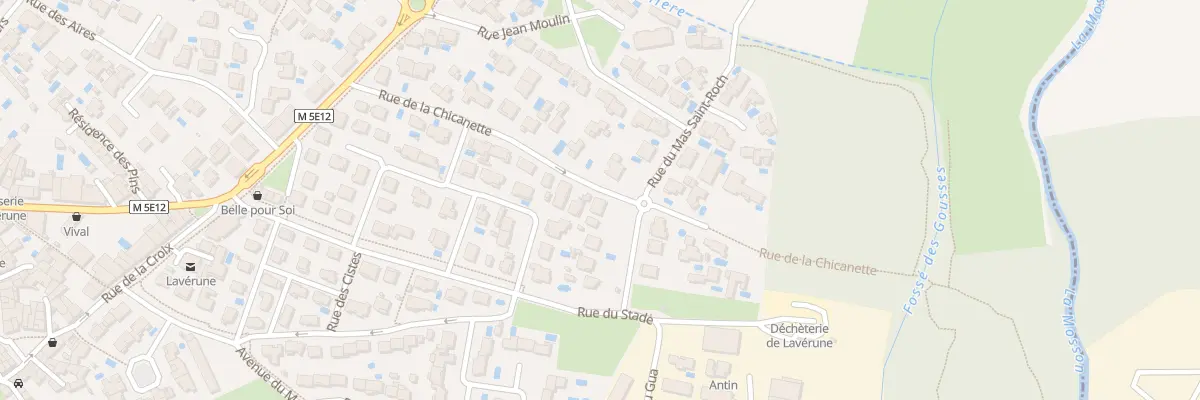 Plan du 18 Rue de la Chicanette à Lavérune