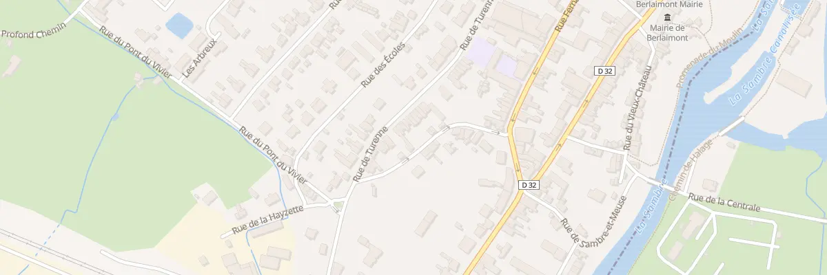 Plan du 39 Rue de Turenne à Berlaimont