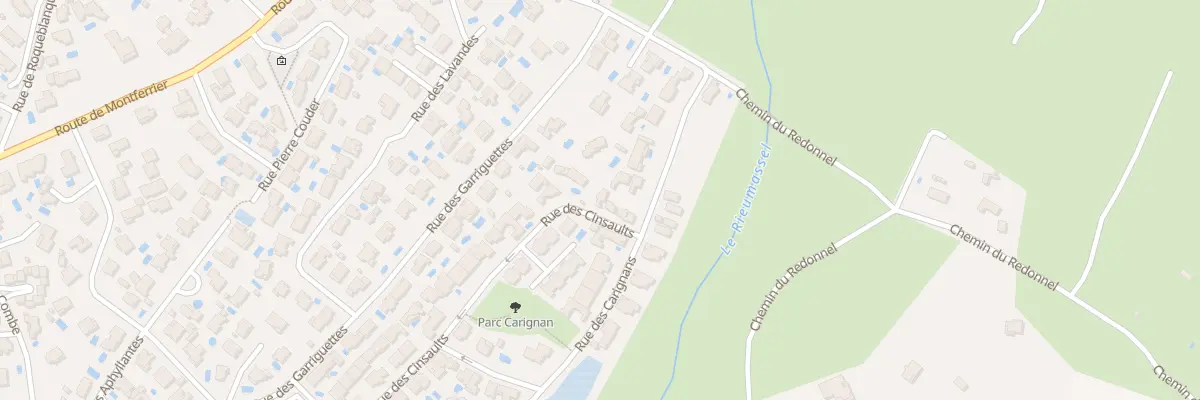 Plan du 273 Rue des Cinsaults à Grabels