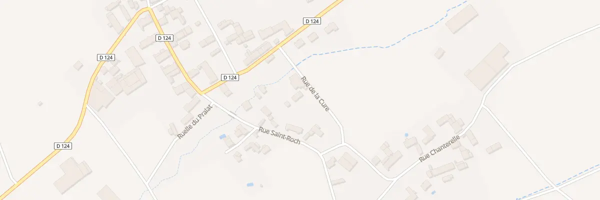 Plan du 3 Rue de la Cure à Butteaux